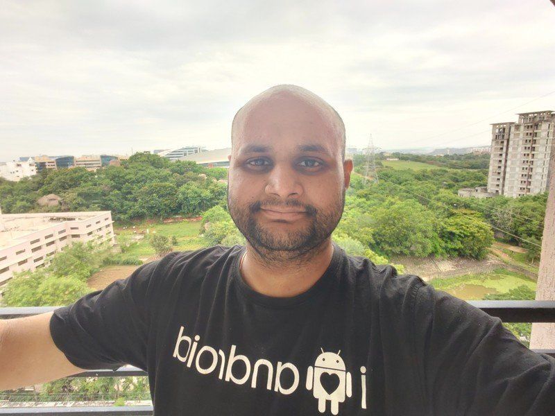 OnePlus Nord camera sample (selfie wide-angle)
