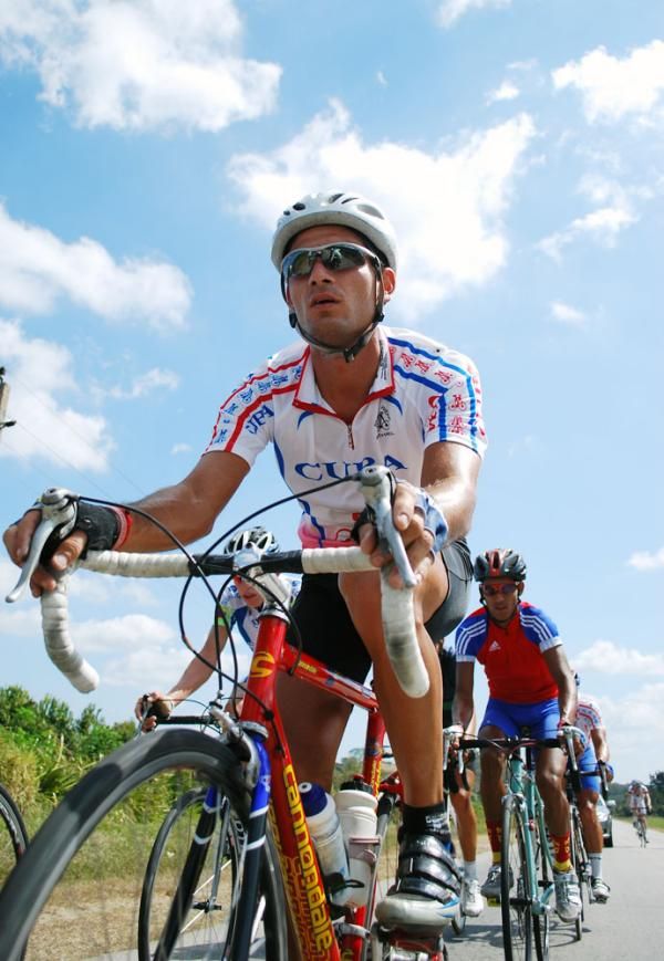 Cuba leads the breakaway on stage 2