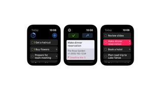 Things 3 app for Apple Watch