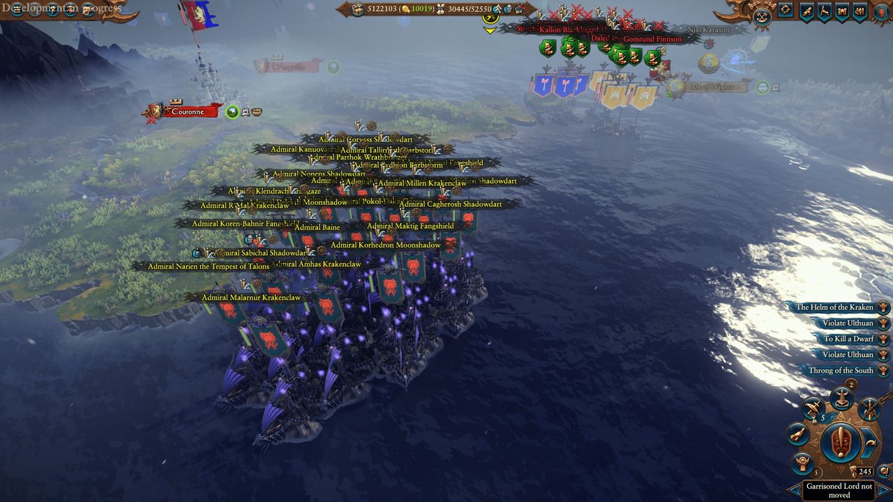 Black Arks creating an island
