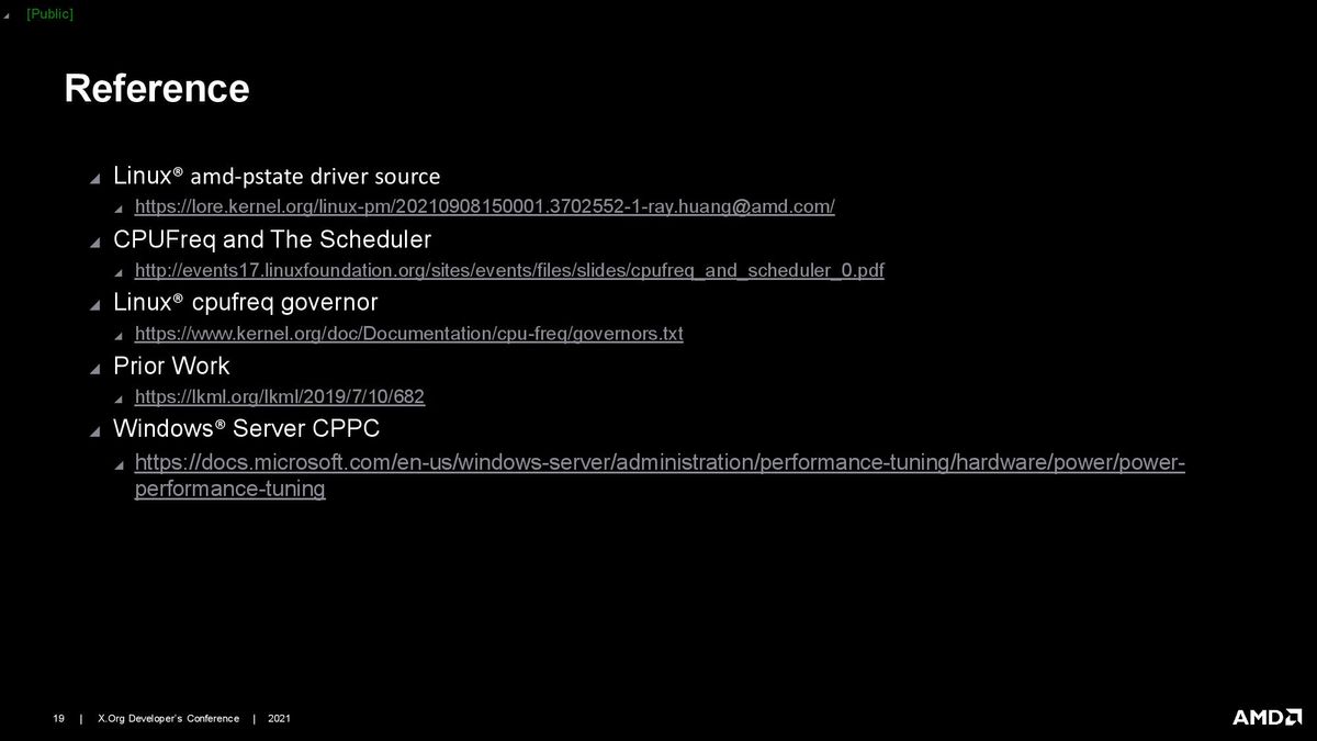 AMD Linux CPPC Driver Presentation