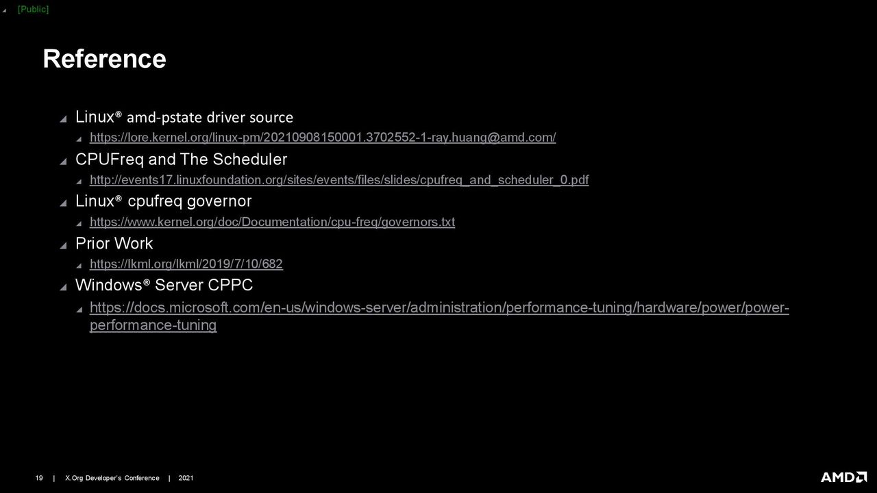 AMD Linux CPPC Driver Presentation
