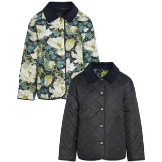 Barbour reversible jacket with floral print