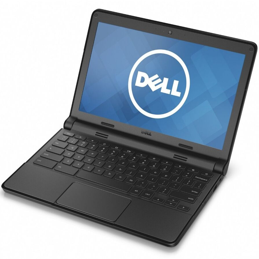 Dell Chromebook 3120 with screen open