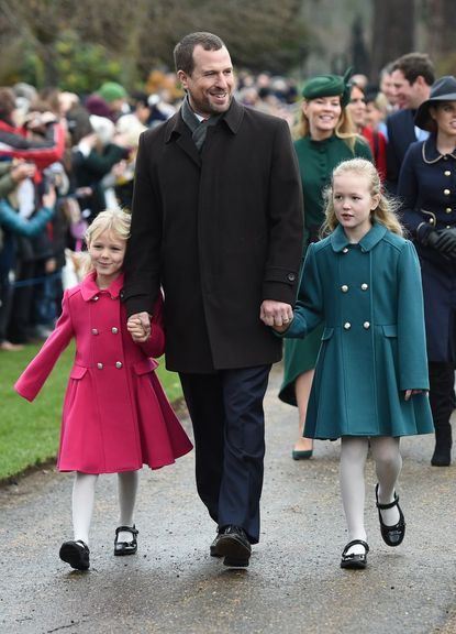 Peter Phillips and Daughters