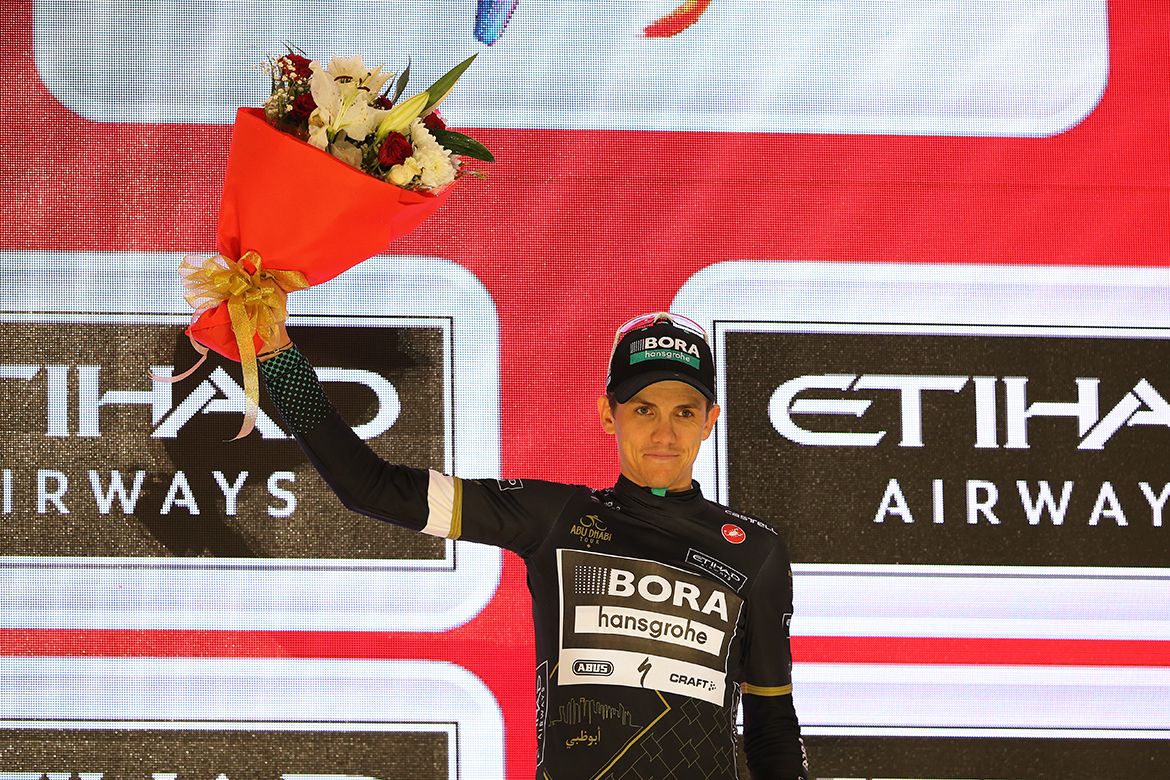 Patrick Konrad won the Abu Dhabi Tour intermediate sprints classification.
