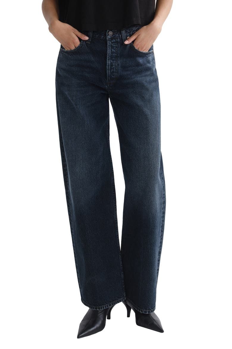 Arc High Waist Wide Leg Jeans