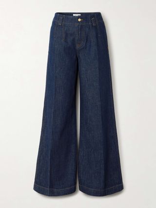 High-Rise Wide-Leg Recycled Jeans