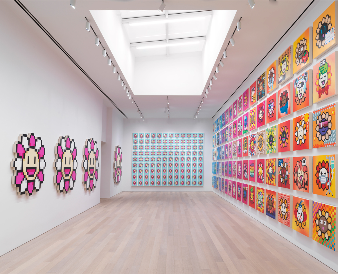 Takashi Murakami, 'An Arrow through History', on show during Frieze New York 2022