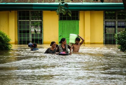 Flash flooding in the Philippines, December 2017
