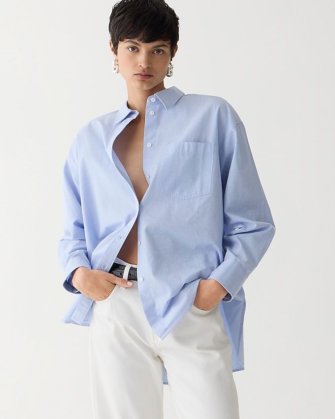 Étienne Oversized Shirt In Lightweight Oxford