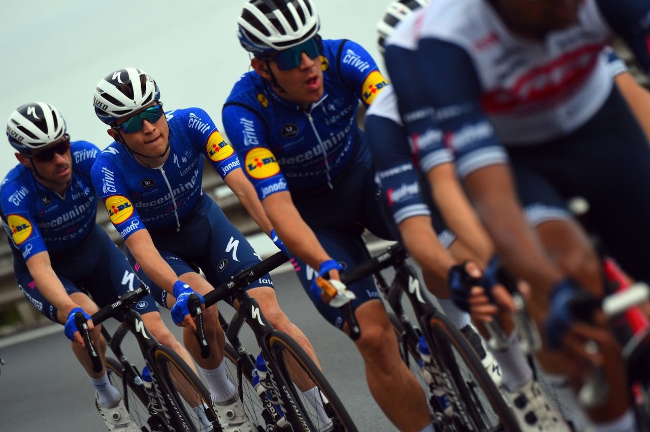 Trofeo Laigueglia 2021 - 58th Edition - Laigueglia - Laigueglia 202 km - 03/03/2021 - Andrea Bagioli (ITA - Deceuninck - Quick-Step) - photo Dario Belingheri/BettiniPhoto&Acirc;&copy;2021