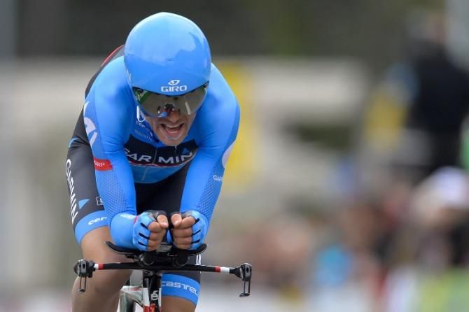Tom Danielson (Garmin-Sharp) at the Tour de Romandie.