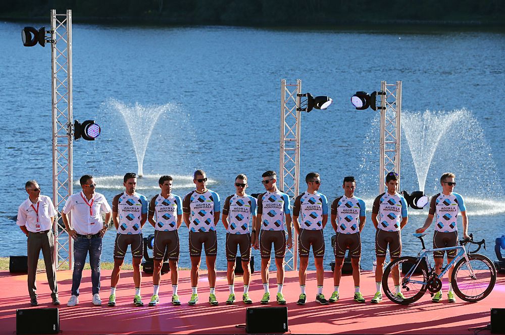 AG2R La Mondiale 2016 Vuelta a Espana team presentation