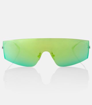 Light Ribbon Shield Sunglasses