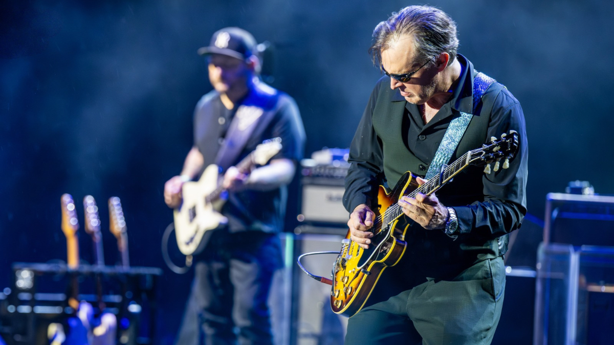 Blues guitarists Joe Bonamassa and Josh Smith at Montreux Jazz Festival 2025