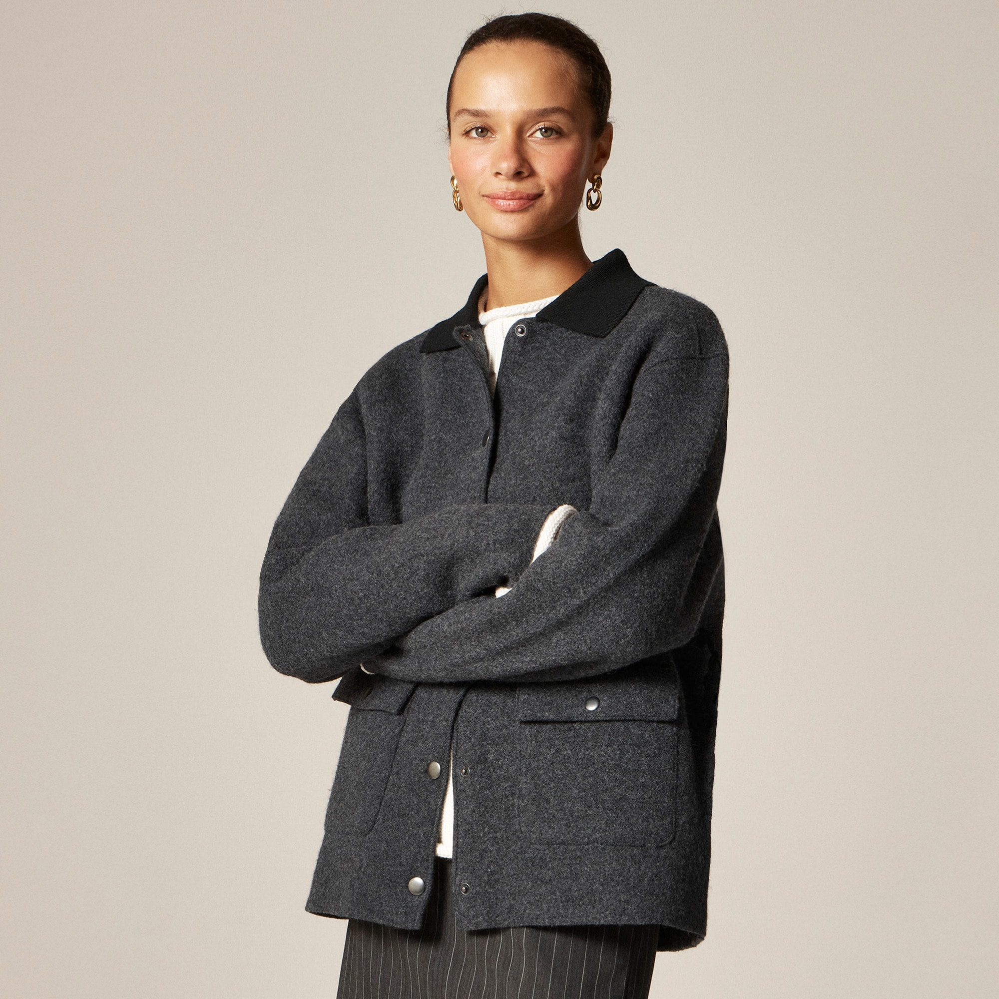 Barn Jacket&amp;trade; Sweater in Boiled Wool