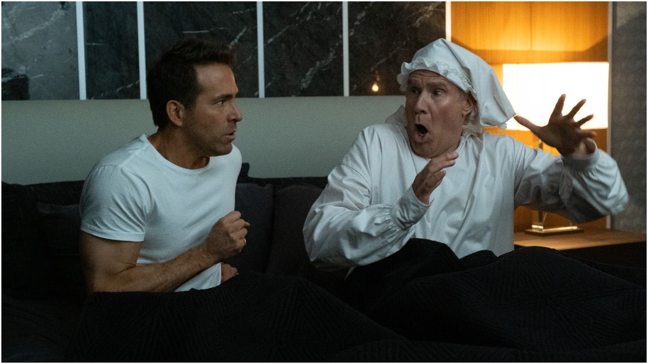 Ryan Reynolds and Will Ferrell in Spirited