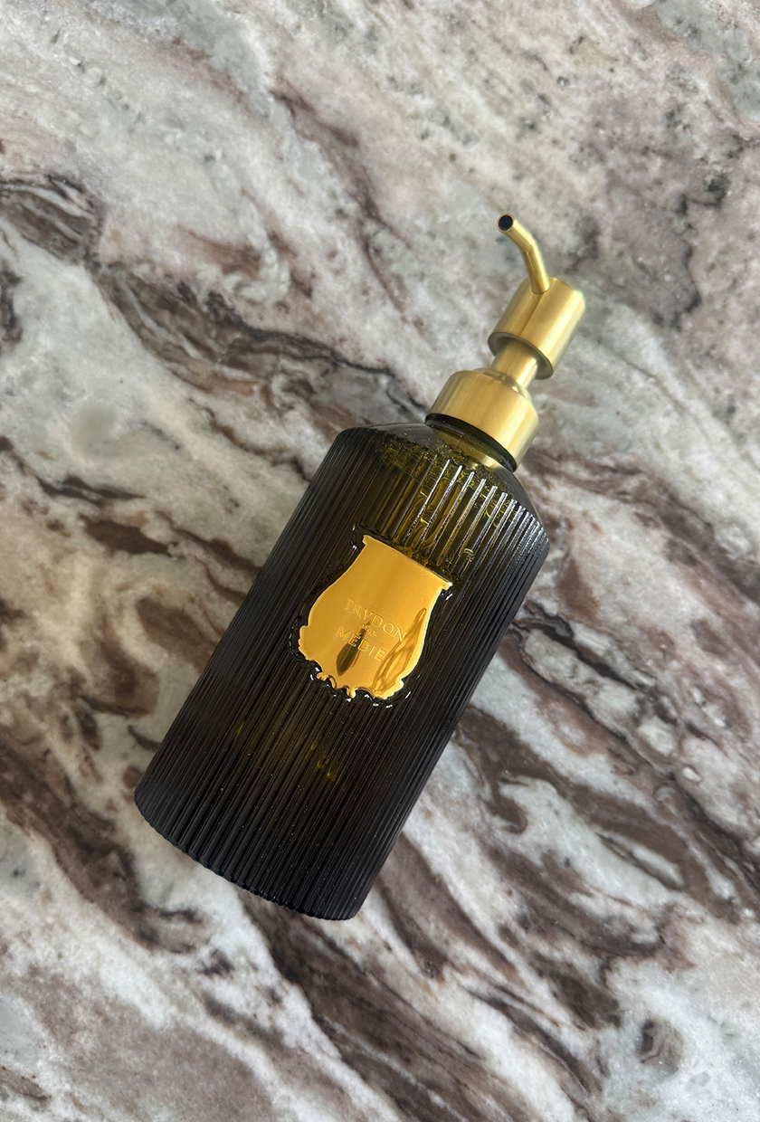 Trudon Medie hand soap on marble table