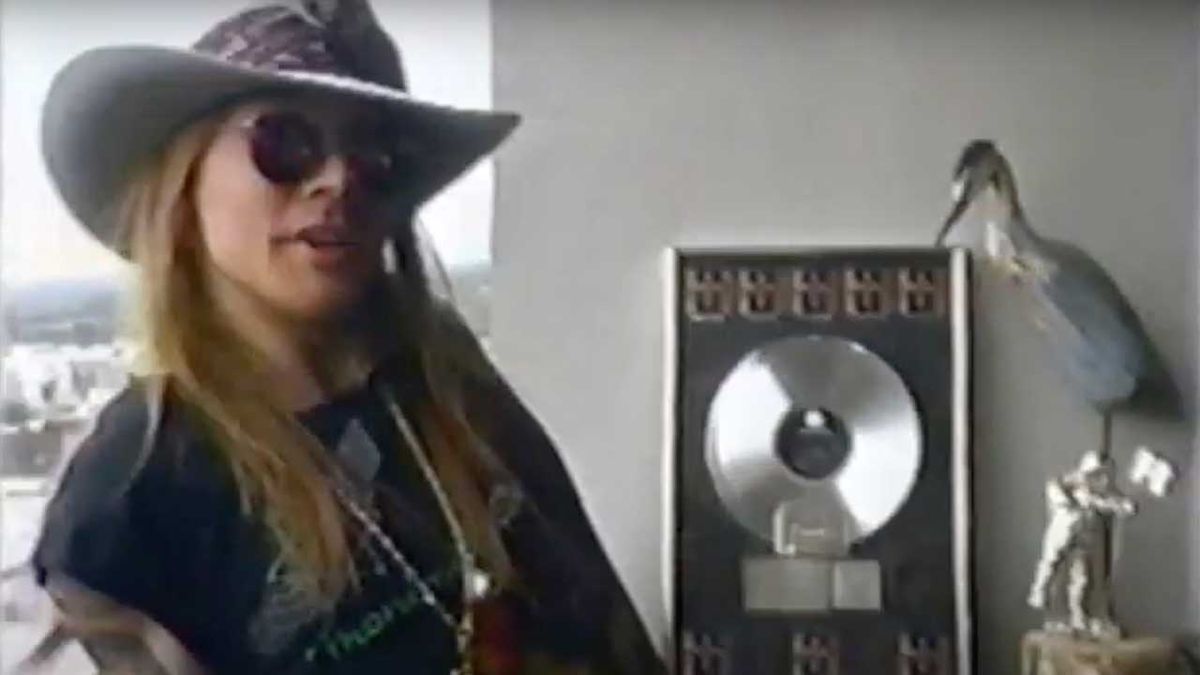 In 1991 a student from Akron, Ohio, won Axl Rose's apartment in Hollywood in an MTV competition: First, she had to evict him