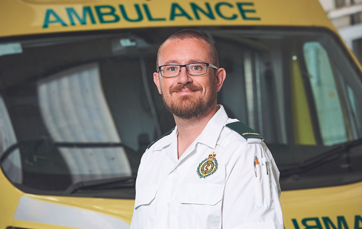 Inside the Ambulance