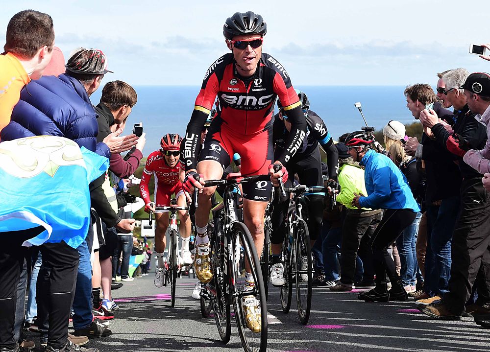 BMC rider at Tour de Yorkshire