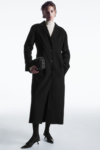 Cos Tailored Double-Faced Wool Coat
