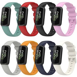 RuenTech Soft Silicone Bands 8-Pack for Fitbit Inspire 3