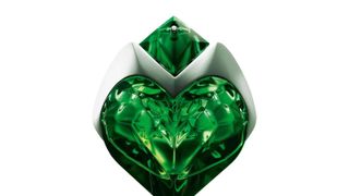 Green, Emerald, Gemstone, Fashion accessory, Diamond, Heart, Jewellery, Crystal,