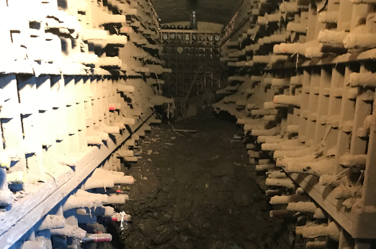 Mudslide - Stonehouse restaurant cellar