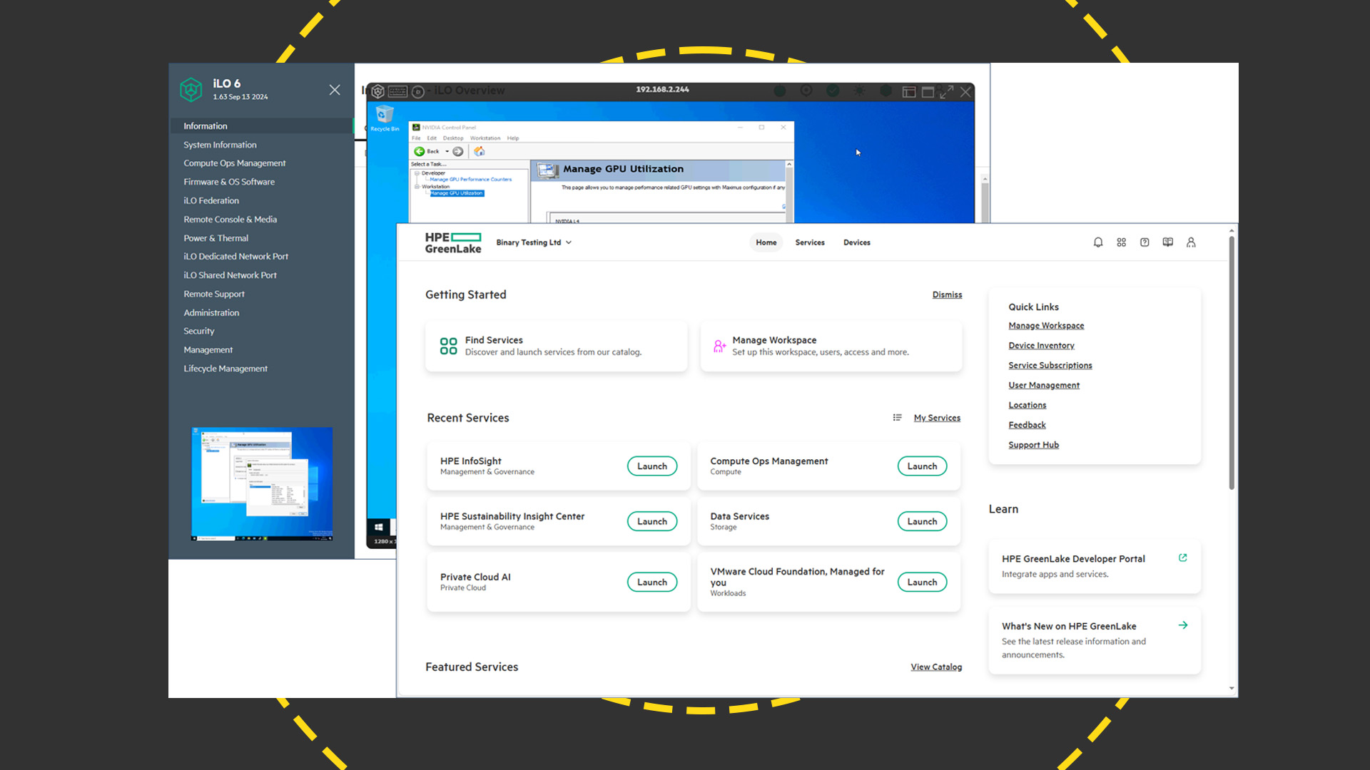 Remote management on the HPE ProLiant Dl145 Gen11