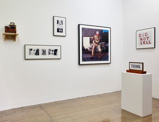 Installation view of John Waters