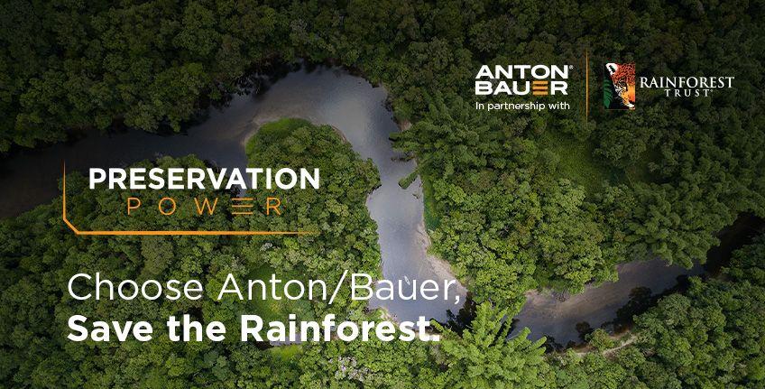 Anton/Bauer &#039;Preservation Power&#039; Campaign in Partnership with Rainforest Trust