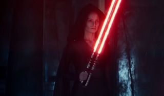 Star Wars: The Rise of Skywalker Dark Rey wields a lightsaber