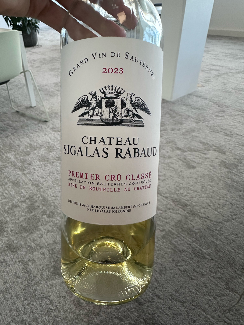 Bordeaux 2023 in bottle