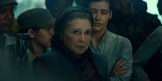 Carrie Fisher in The Rise of Skywalker