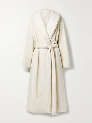 Francine Padded Oversized Belted Shell Coat