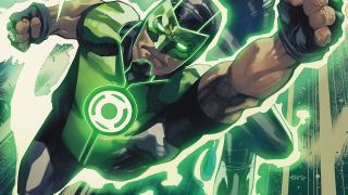 DC Comics artwork of Green Lantern Simon Baz