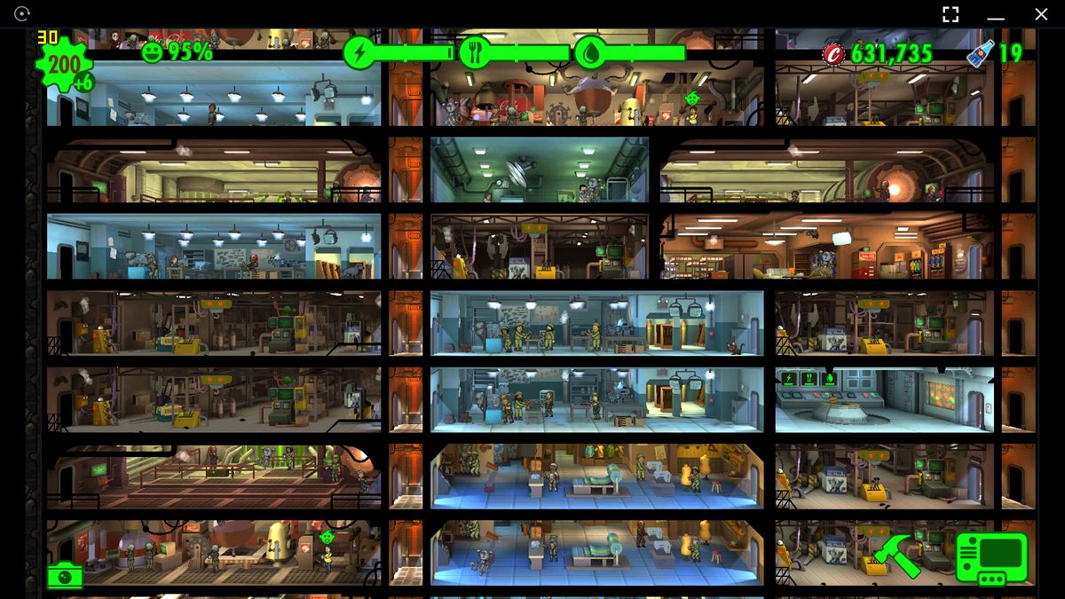 fallout shelter is there a console command