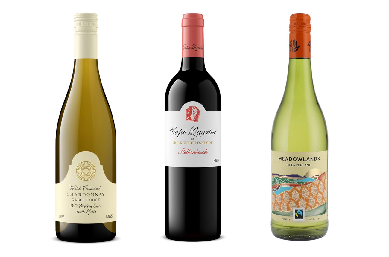 M&amp;amp;S South Africa bottles