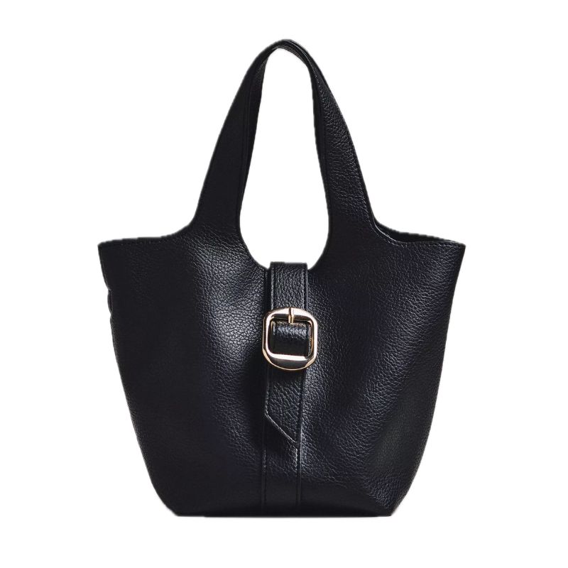 Anthropologie , Pebbled Bucket Tote Bag