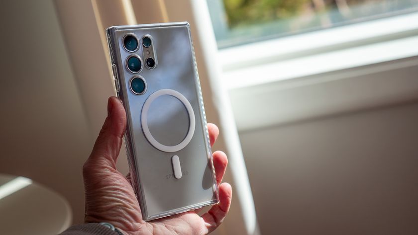 The Caseborne clear case with MagSafe magnets for the Samsung Galaxy S24 Ultra