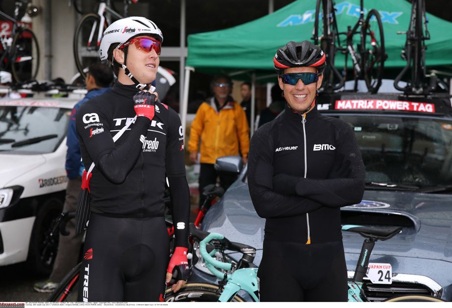 Richie Porte was back in action after his Tour de France crash