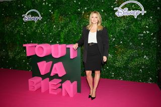 Virginie Efira attends the "Tout Va Bien" Premiere at cinema UGC Normandie at Cinema UGC Normandie.