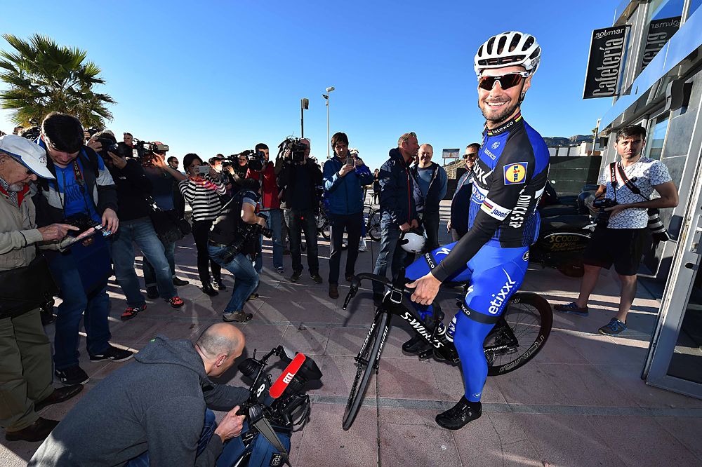 Tom Boonen - Etixx-QuickStep media day