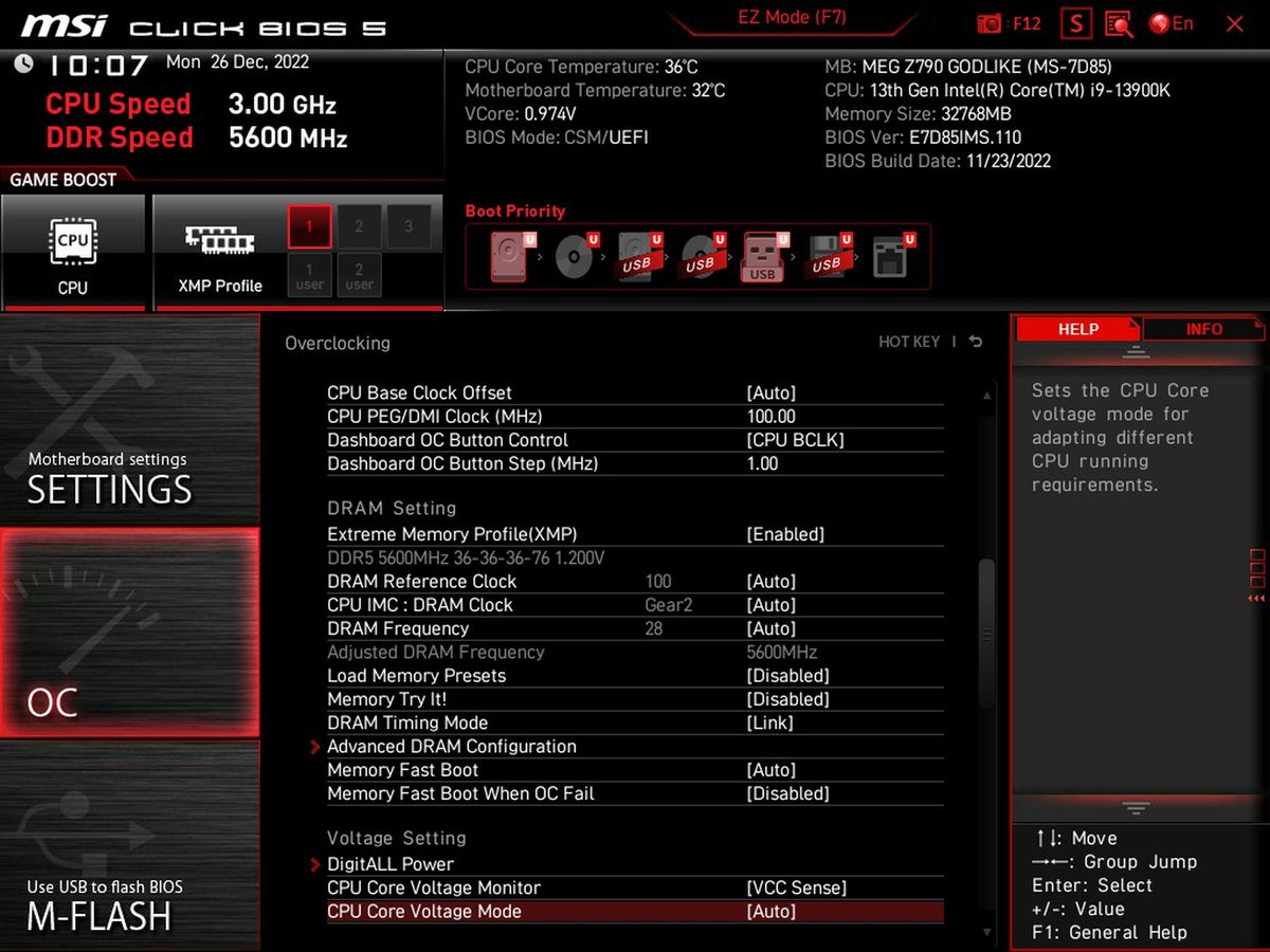 MSI MEG z790 Godlike