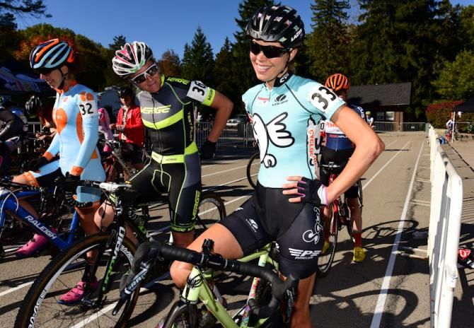 Emily Kachorek (Squid Bikes) has three different kits she is wearing this season. All are works of art