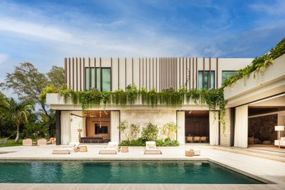 Brazil-inspired Miami house by Strang Design