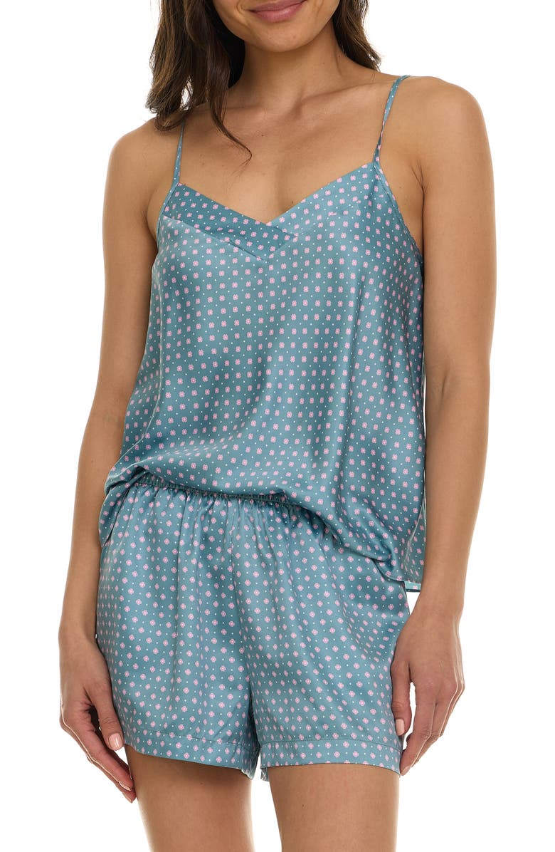 Pippa Stripe Satin Short Pajamas
