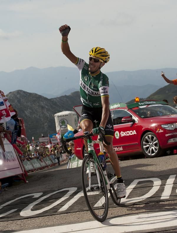 Antonio Piedra (Caja Rural) wins the Vuelta stage 15